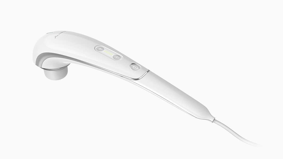 Author Zhou Buyi，industrial design，product design，Massager，beautiful，From Behance，