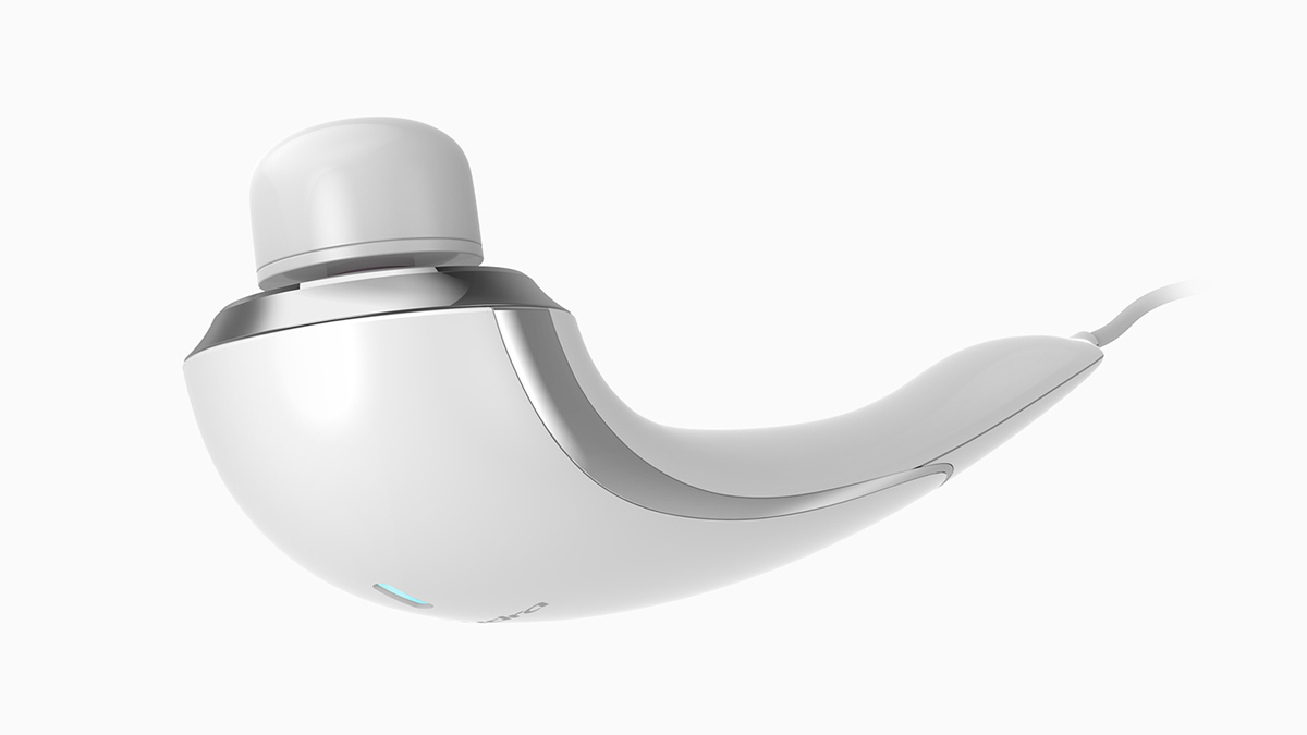 Author Zhou Buyi，industrial design，product design，Massager，beautiful，From Behance，