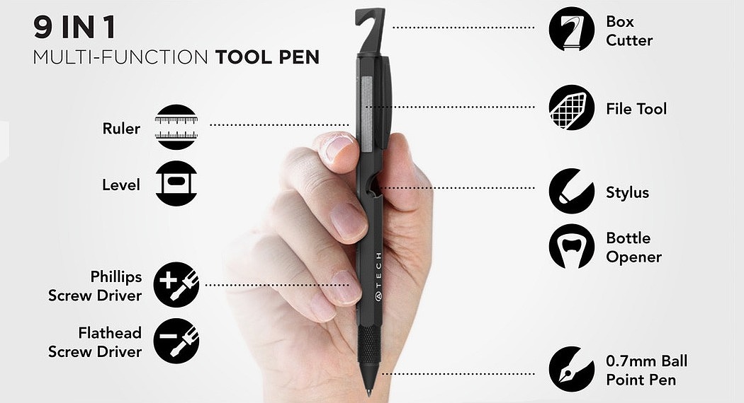ATECH，ball pen，Tool pen，