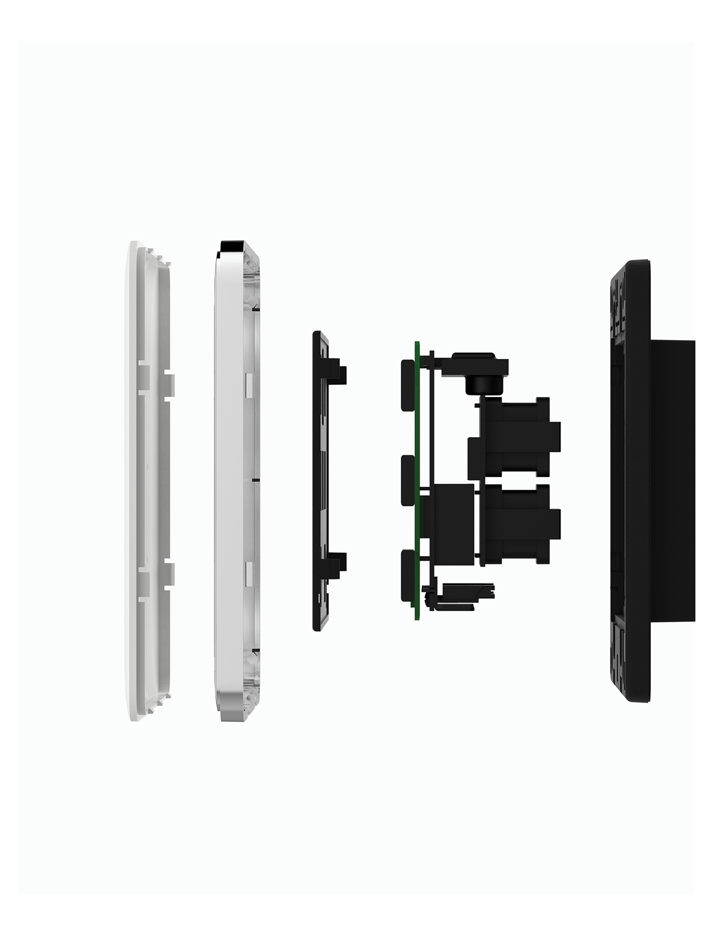 Light Switch，Intelligent switch，Home design，white，