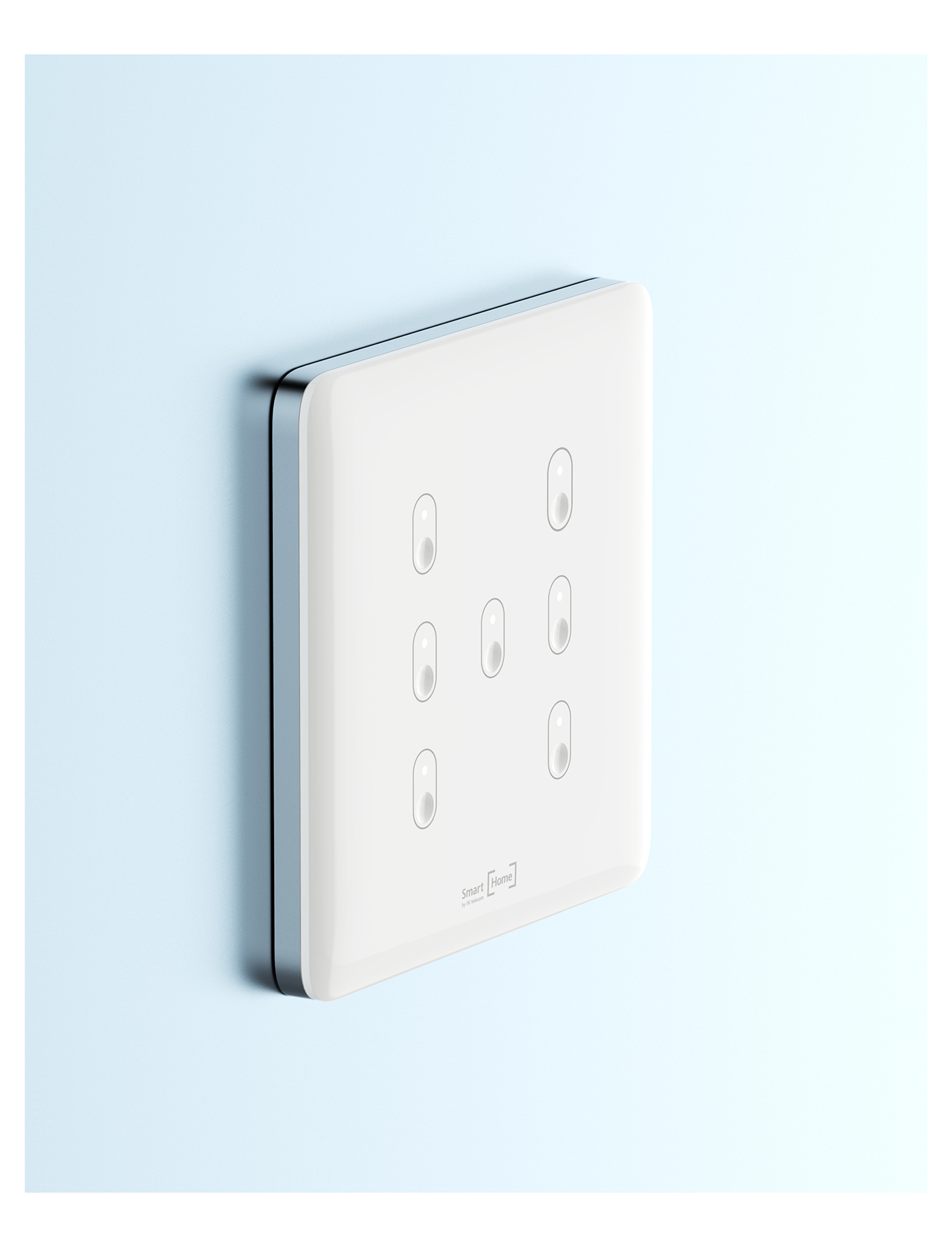Light Switch，Intelligent switch，Home design，white，