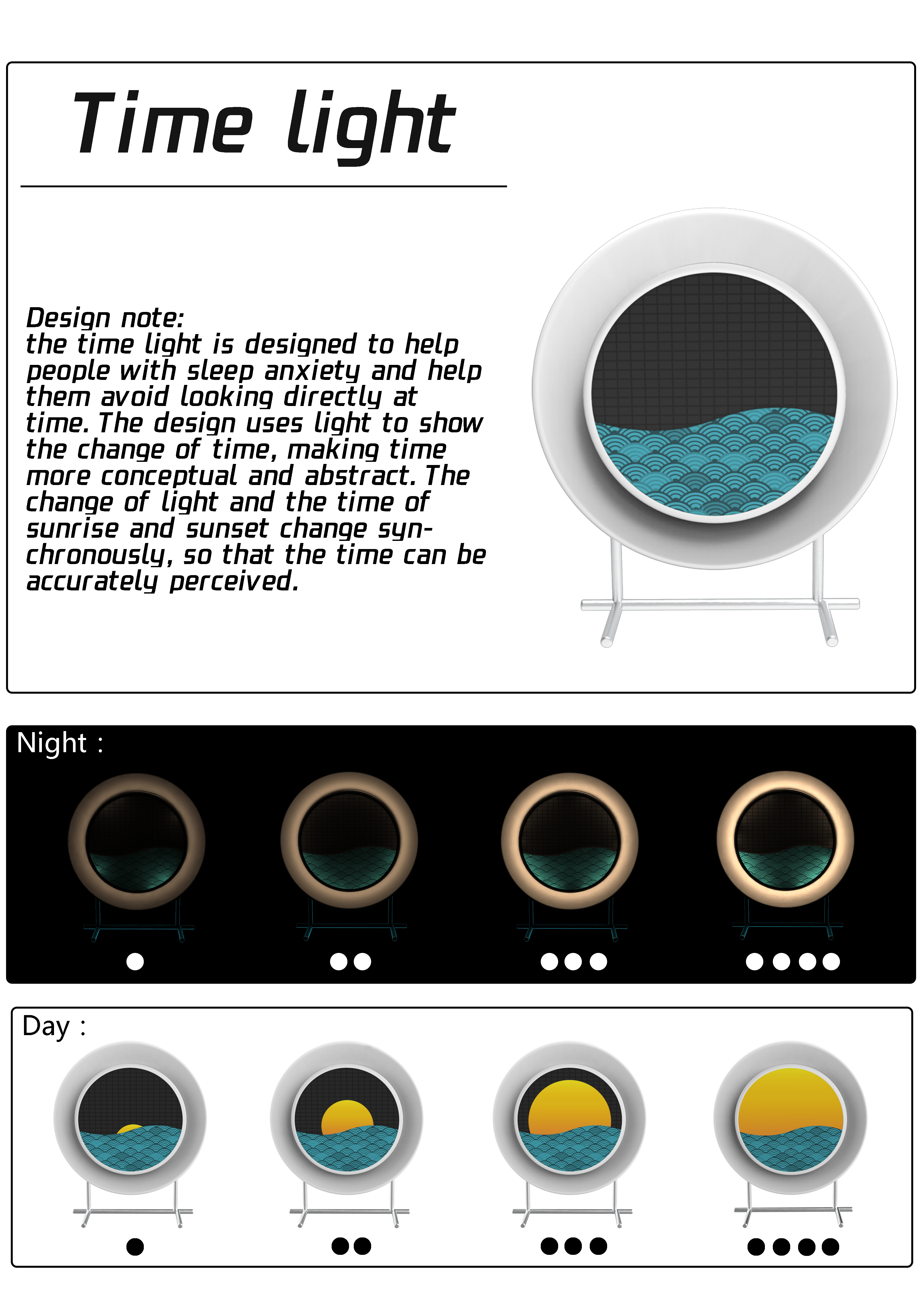 Time, light, time change, sleep anxiety, time box，