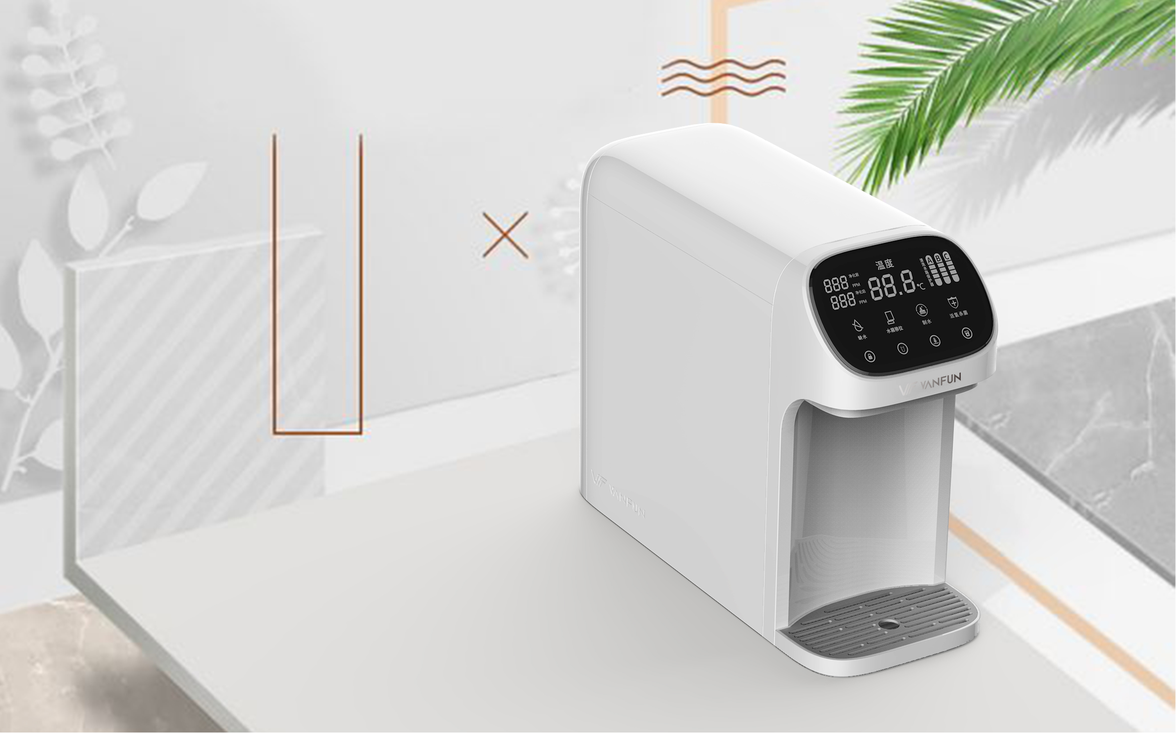 Water dispenser，Installation free，