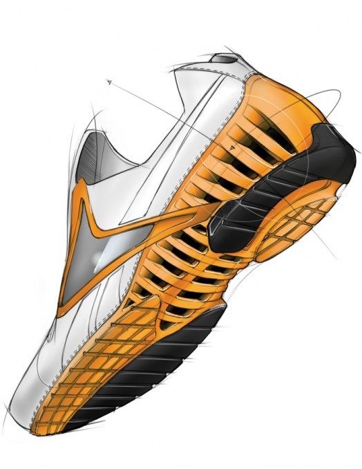 Shoe design，conceptual design，Sense of science and technology，