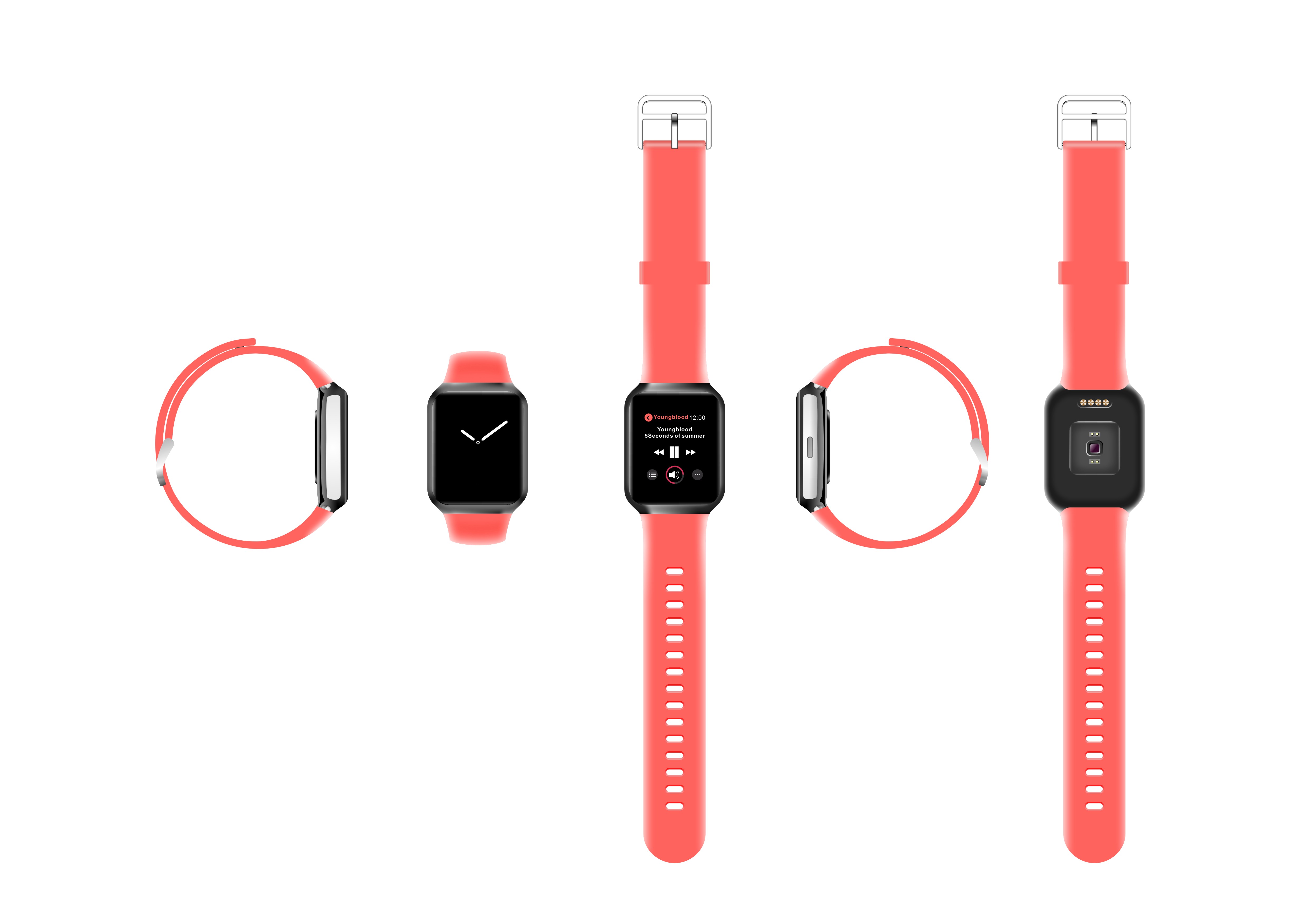 music，Wrist watch，Smart wear，Smart music Watch，