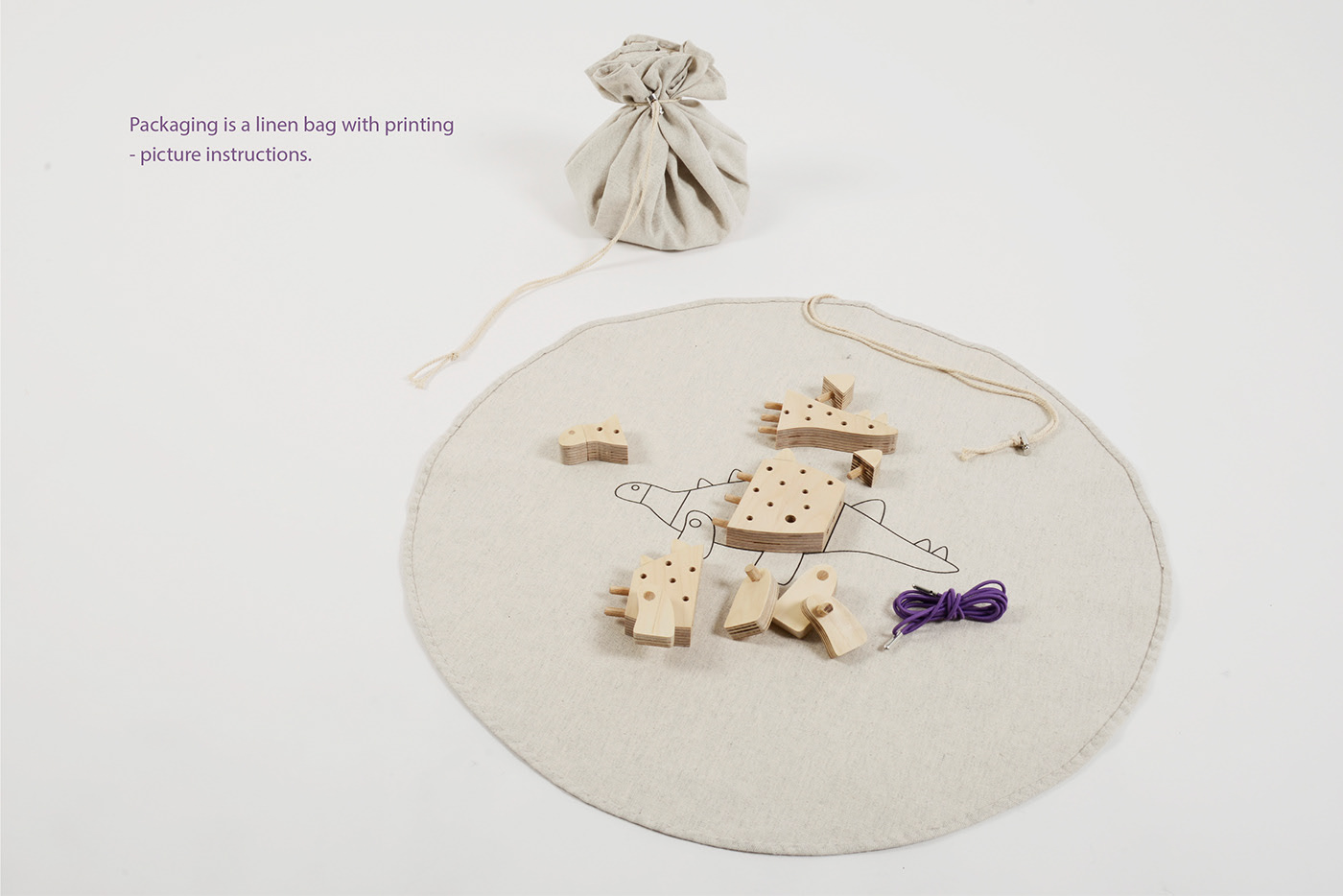 My Little，Jigsaw puzzle，dinosaur，woodiness，Toys，