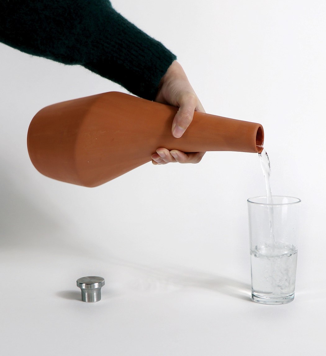 Cooling bottle，pottery clay，Stop，