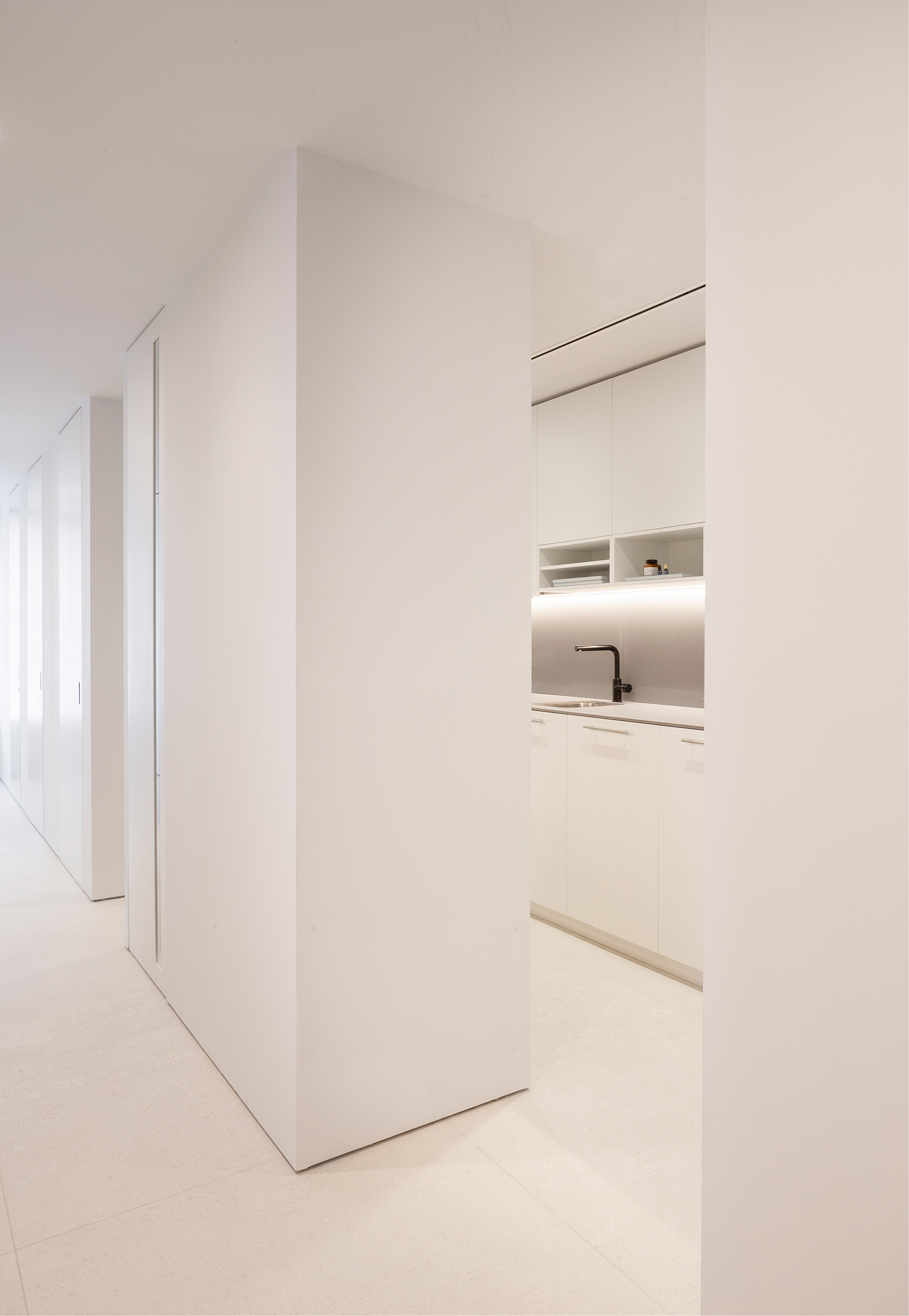 Minimalism，space design ，meditation，concept，clinic，