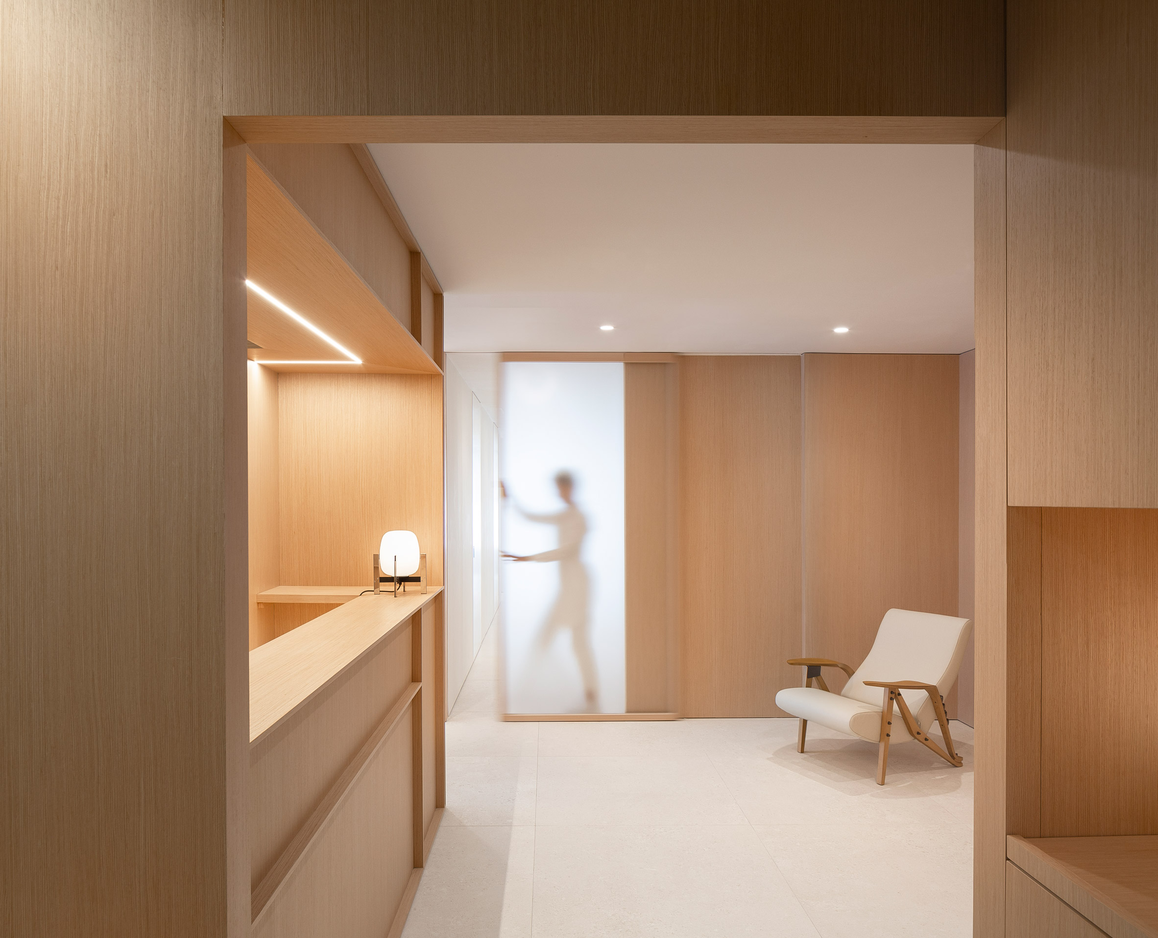 Minimalism，space design ，meditation，concept，clinic，