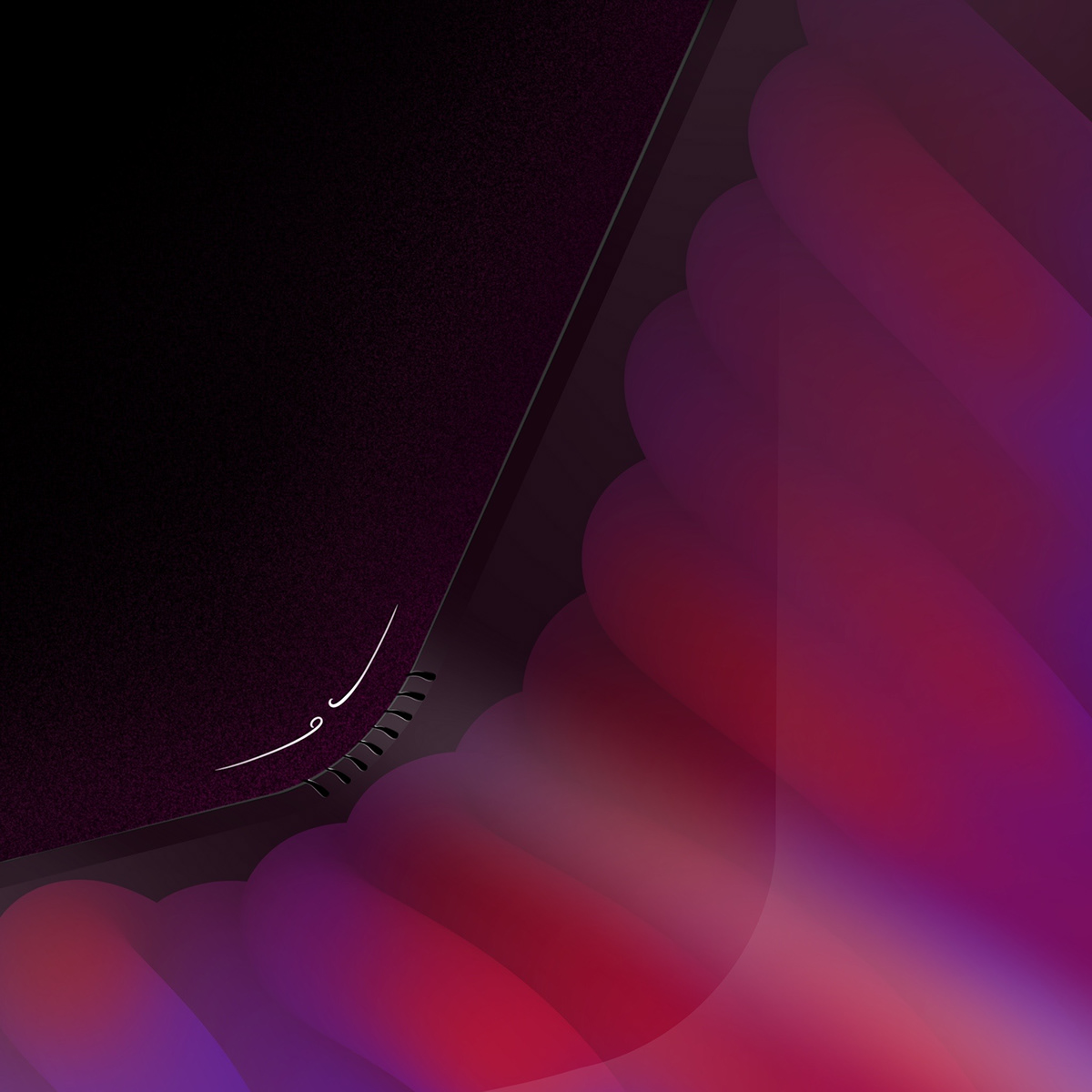 FROSTED MATERIAL，FOLDABLE PHONE，two thousand and nineteen，Collection，sketch，