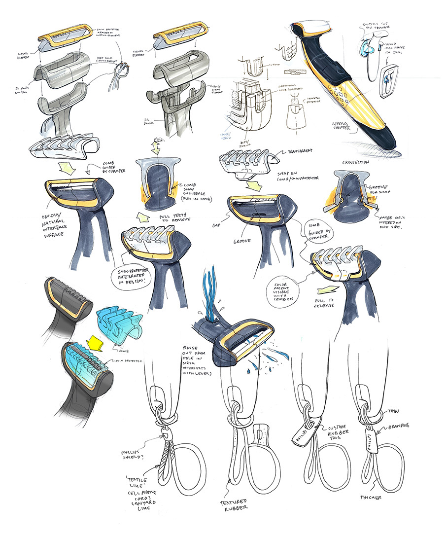 BodyGroom 1000，Philips，removable，Trimmer，