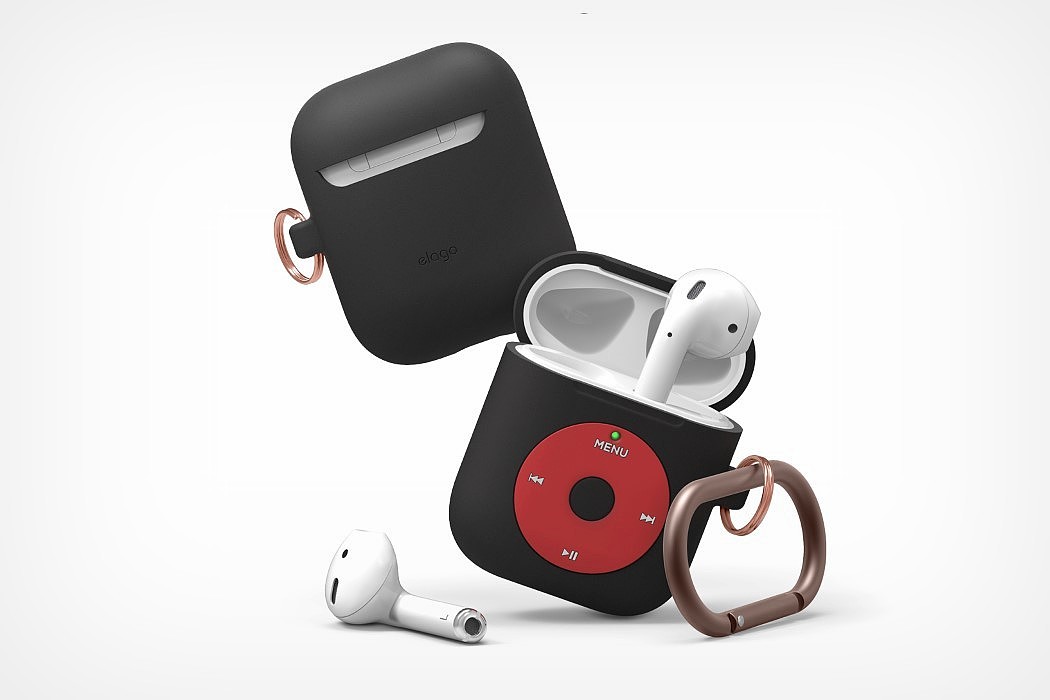 ipod，Aw6 airpods protective sleeve，Clip clip，