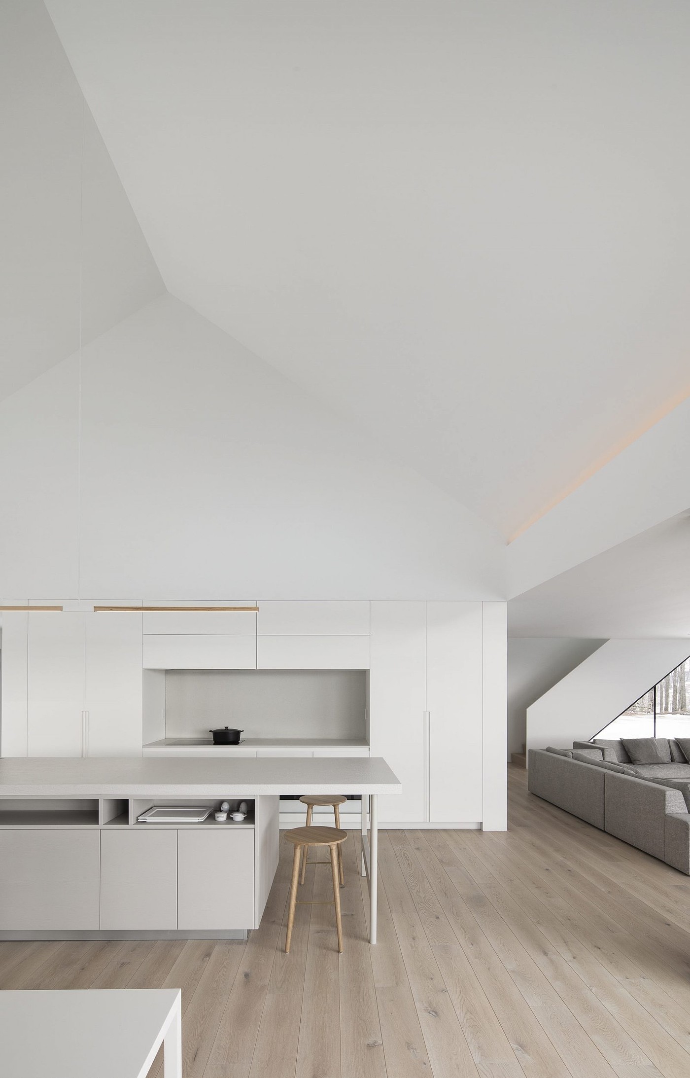 residence，Architectural Transformation，white，Knowlton，apartment，