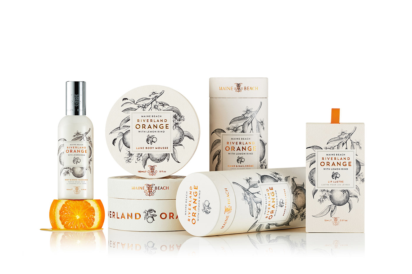 Riverland，texture，Perfume，Body care，packing，Maine Beach，