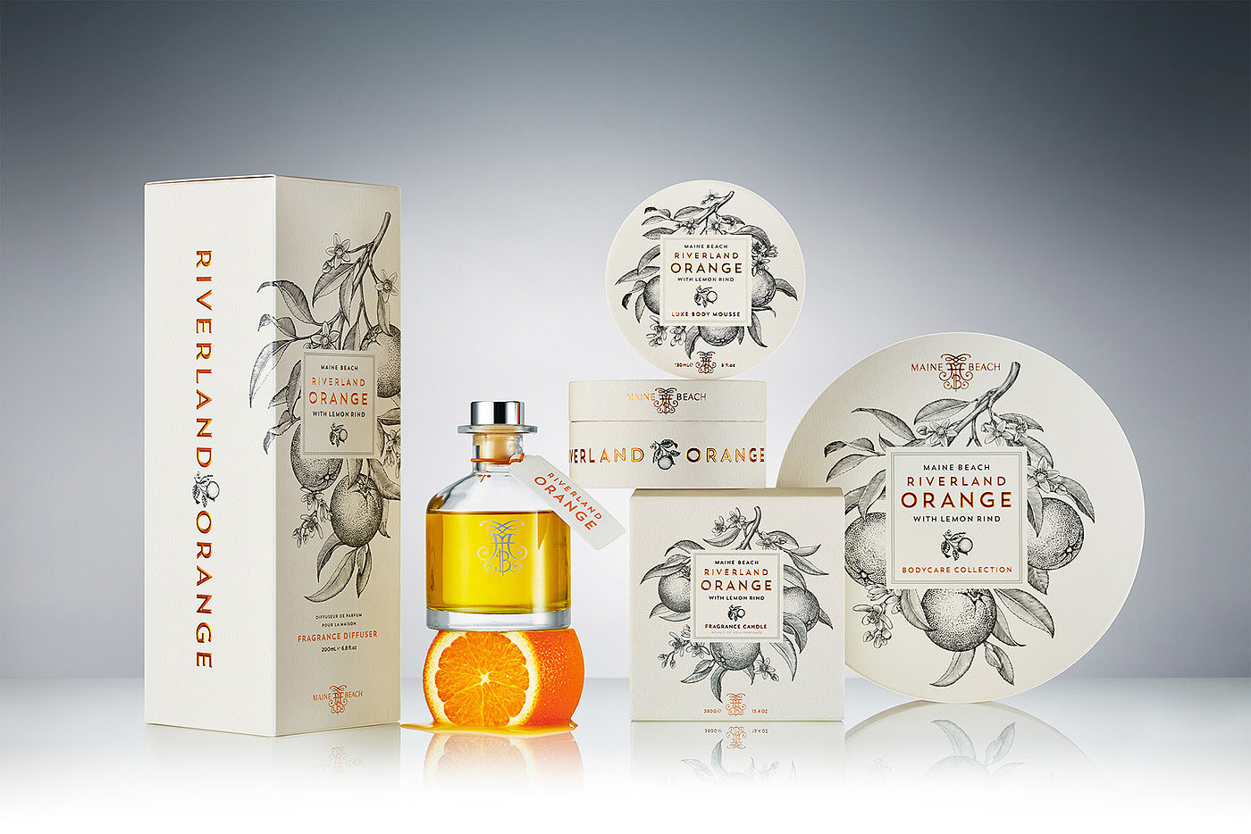 Riverland，texture，Perfume，Body care，packing，Maine Beach，