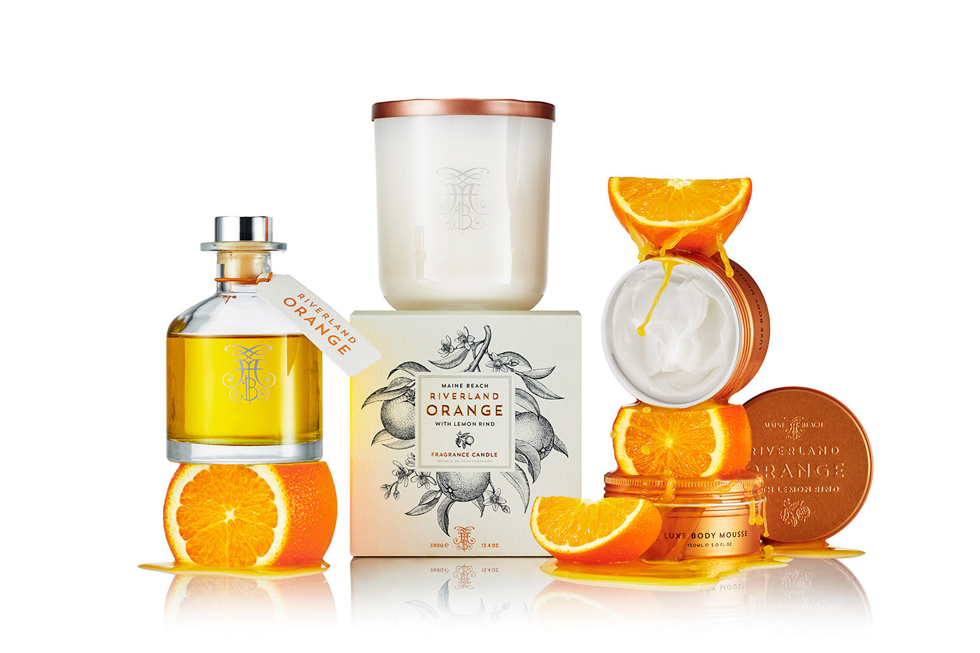 Riverland，texture，Perfume，Body care，packing，Maine Beach，