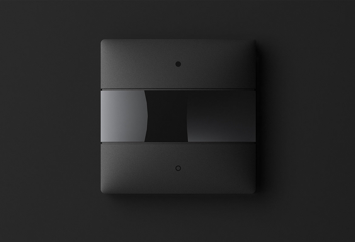 brand，Intelligent switch，Ion，KNX switch series，Smart home，