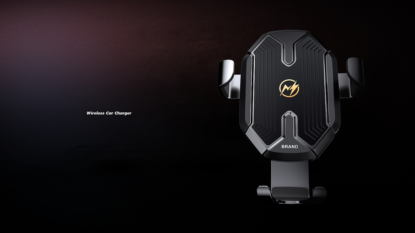 Wireless charging mobile phone bracket，