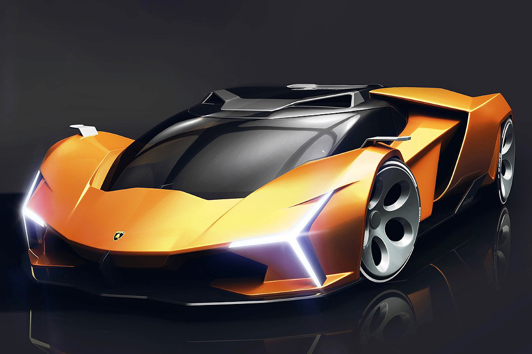 concept，Lamborghini，concept，Automobile design，