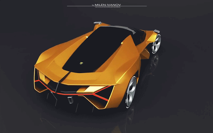 concept，Lamborghini，concept，Automobile design，