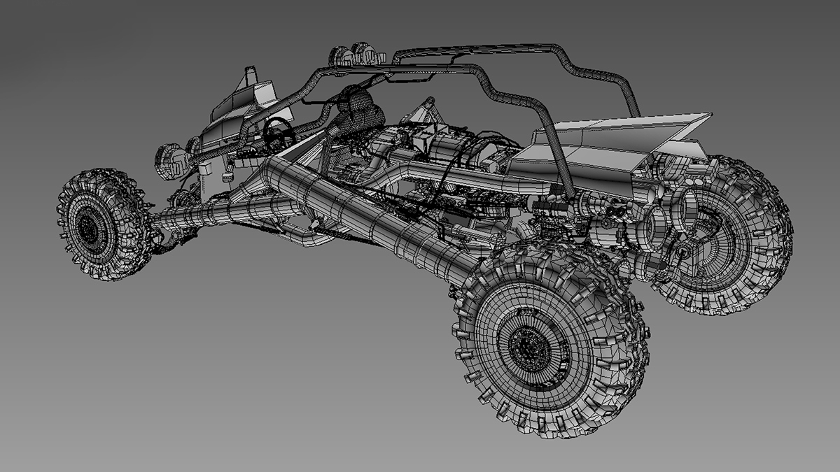 vehicle，vehicle，Polar car，patrol，Snipe，modeling，