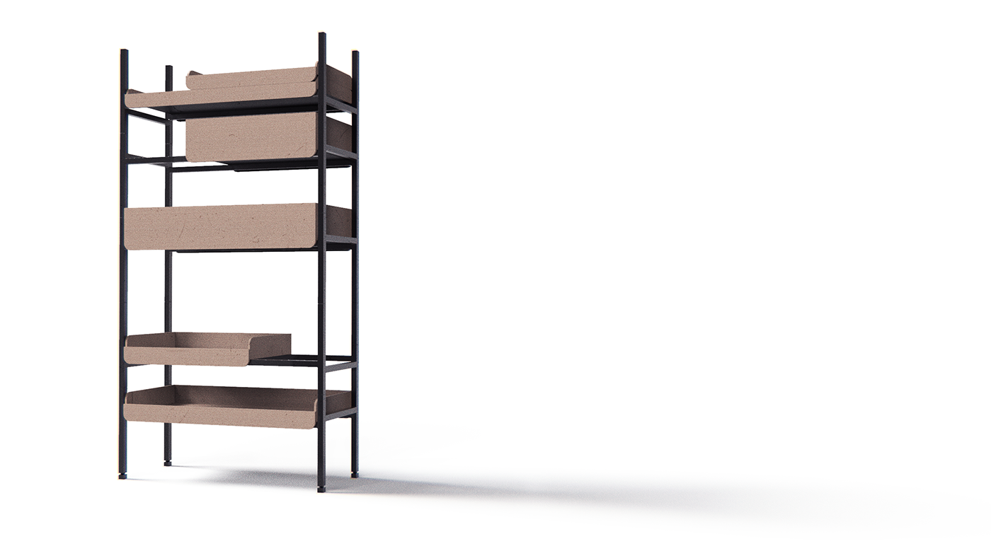 goods shelves，apartment，furniture design ，