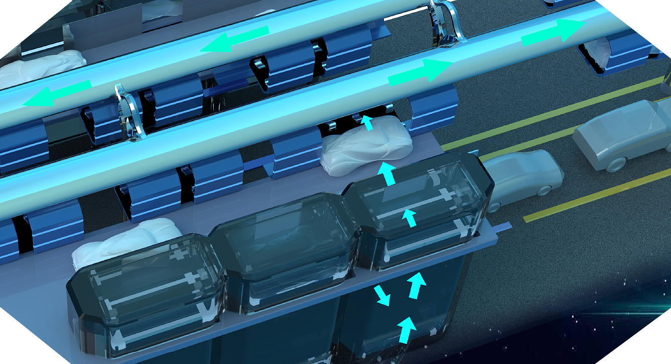 Future vehicles，Conceptual transportation，5G，