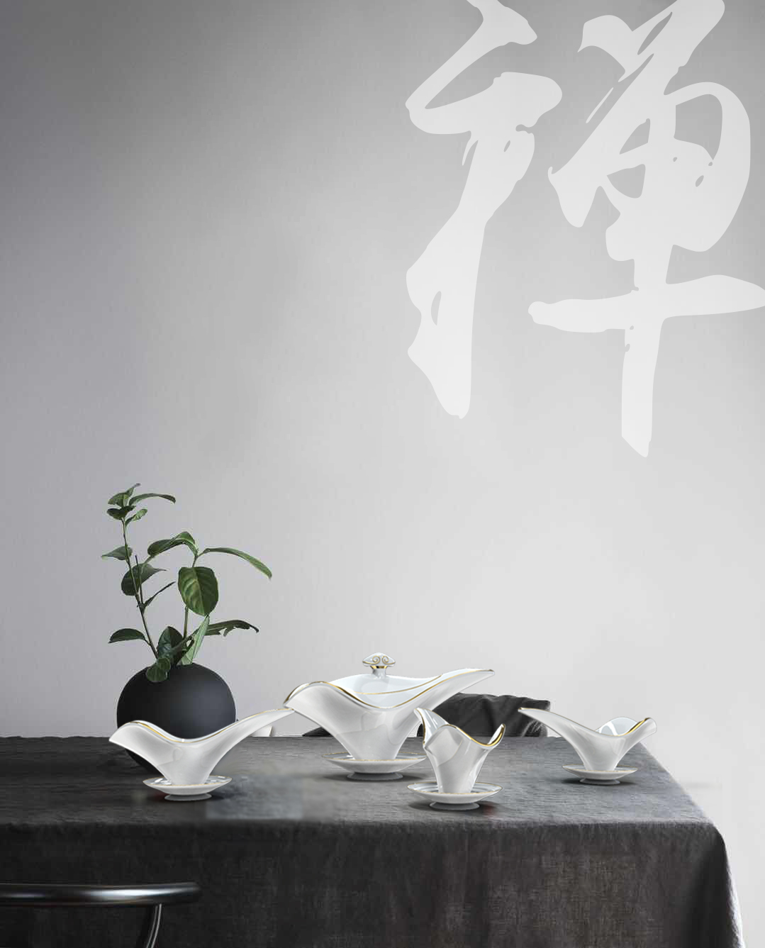 Cultural creation，Creative tea set，