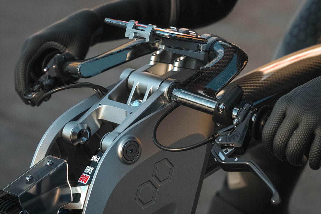 lifetime warranty ，Suspension system，High load，Carbon fiber monomer body，motorcycle，