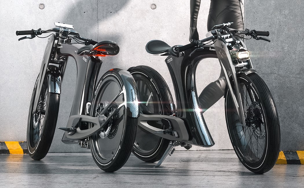 lifetime warranty ，Suspension system，High load，Carbon fiber monomer body，motorcycle，