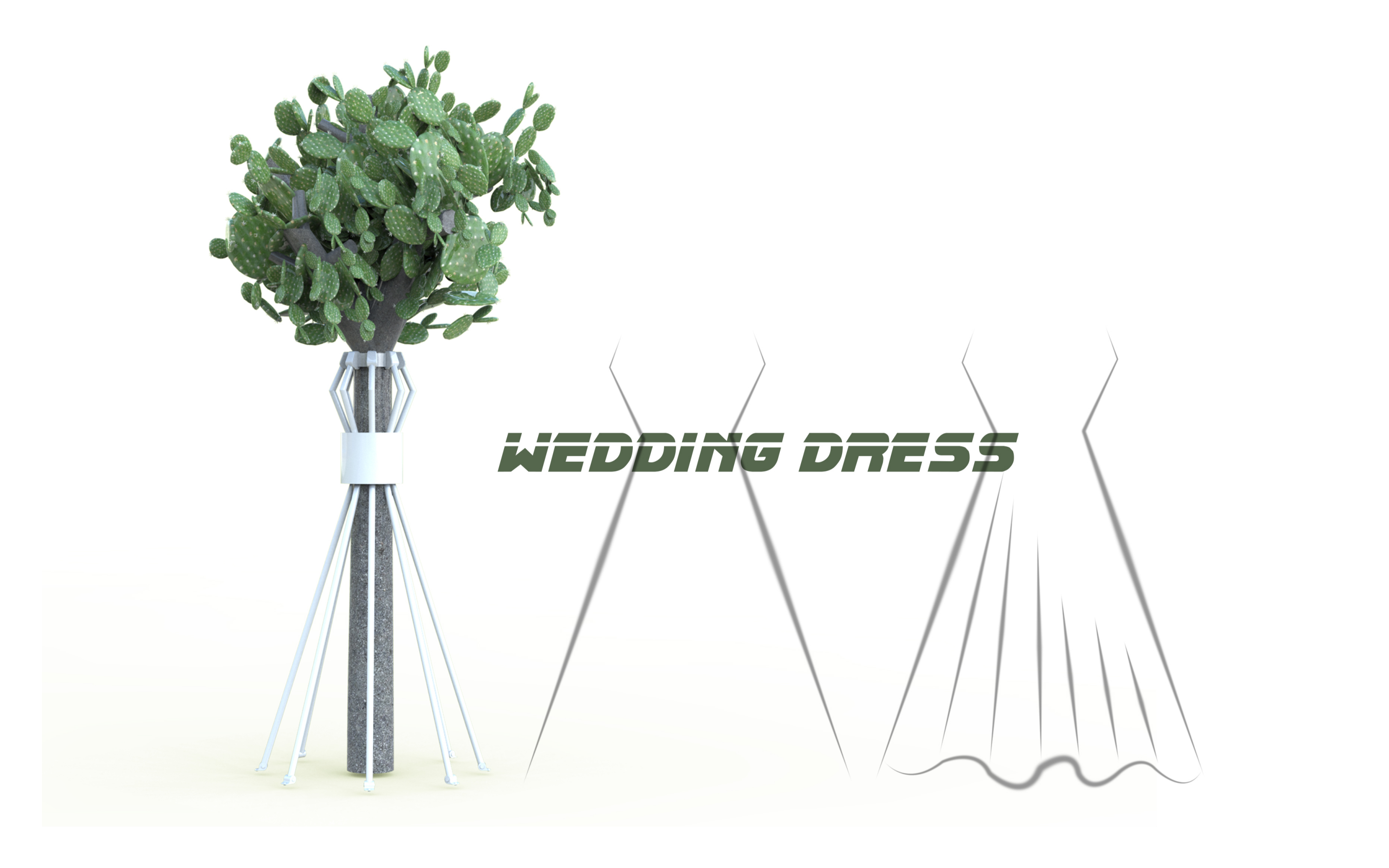 Design，originality，Bracket，cactus，