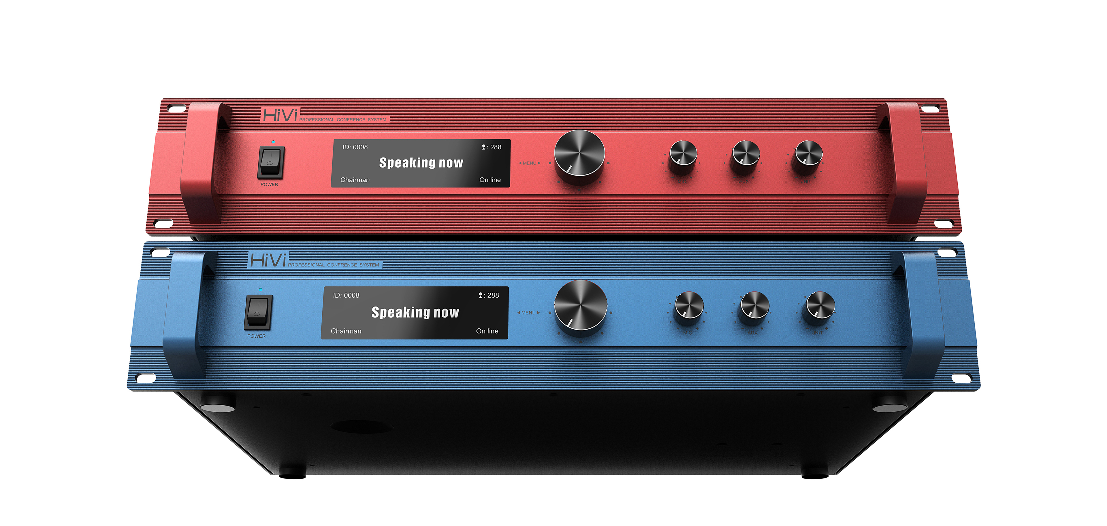 Power amplifier host, conference system, background machine，