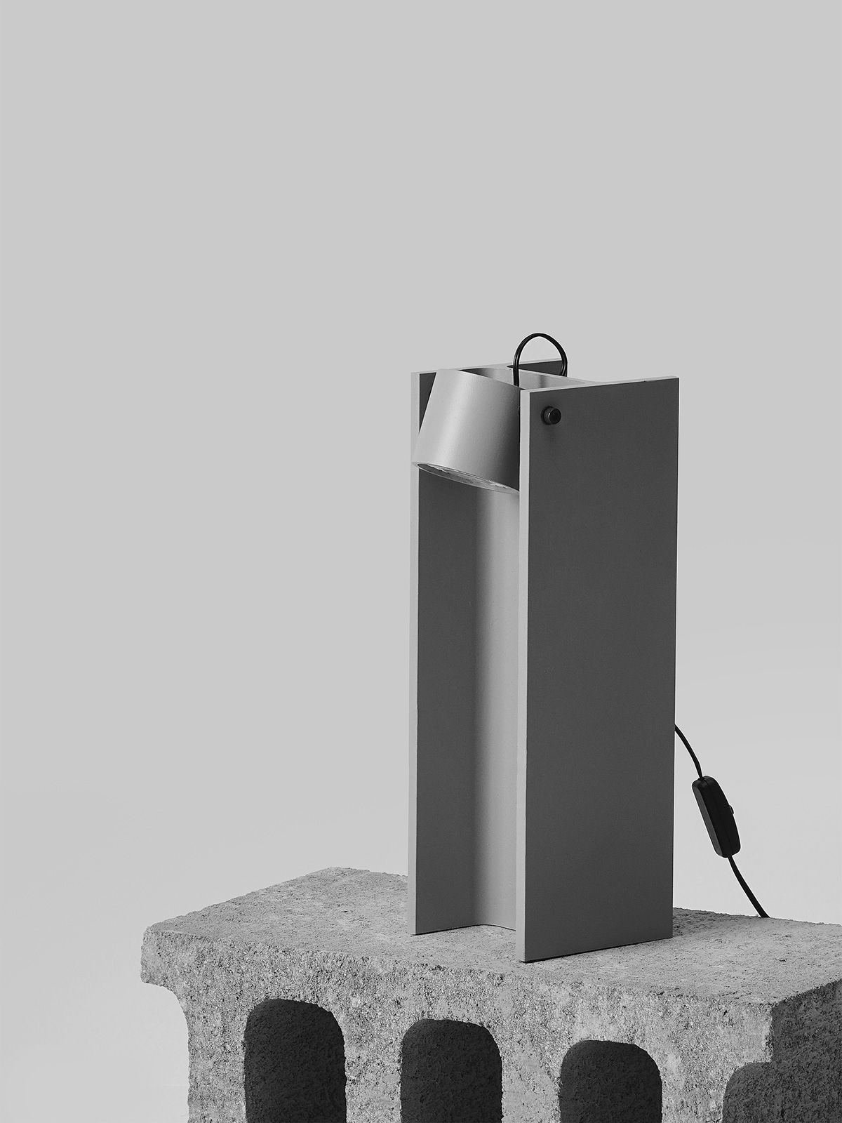 Desk lamp，base，H-beam Lamp，