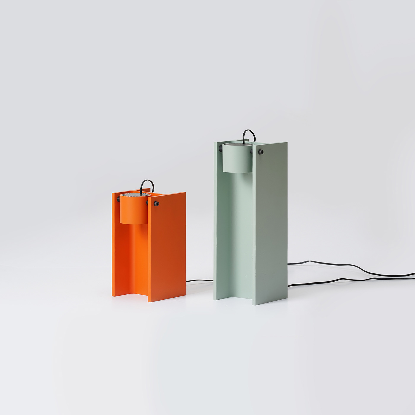 Desk lamp，base，H-beam Lamp，