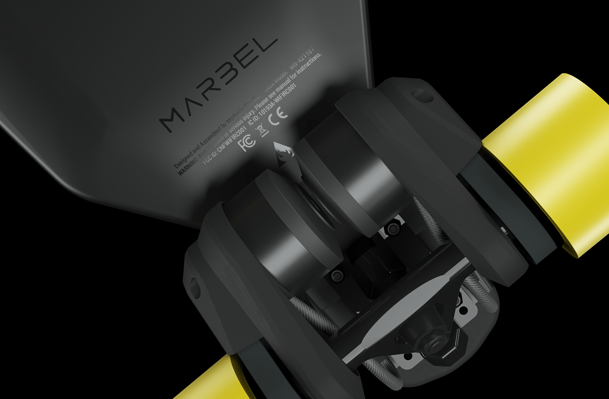 Render，Skate，Electric，Marbelboard，