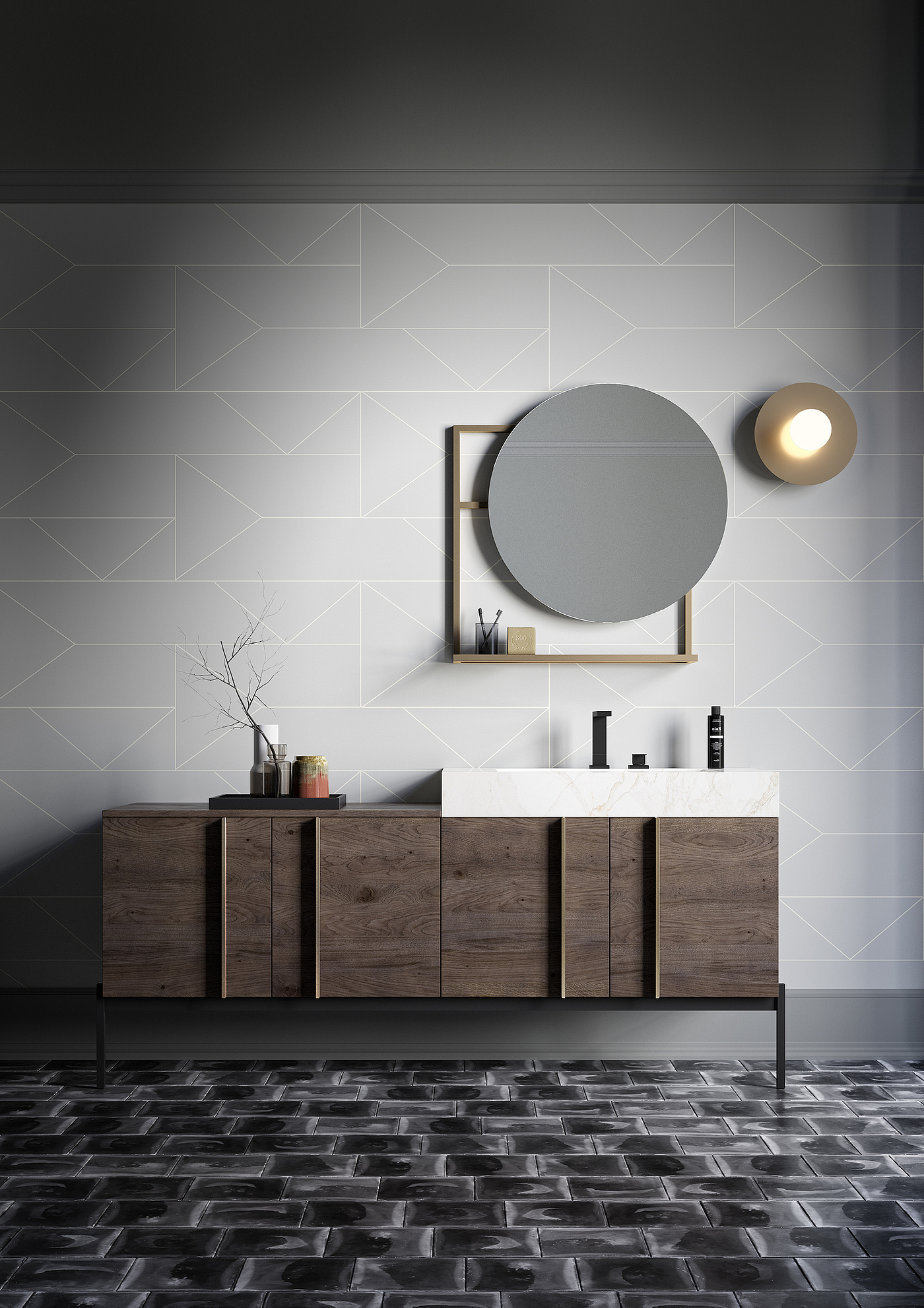 house，home decoration design，industrial design，Hidero bathroom furniture，residence，