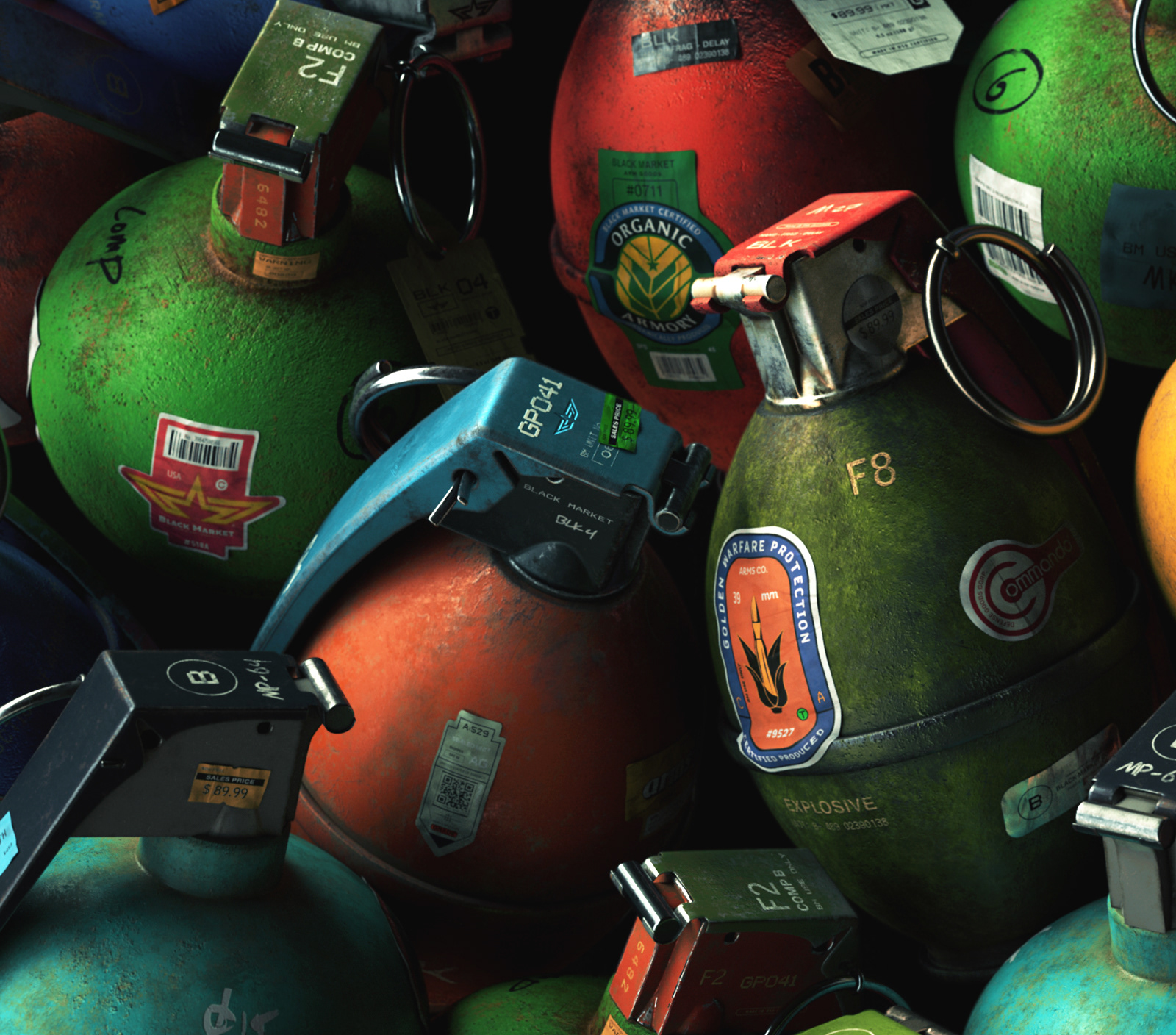 Black Market，Fruit black market，graphic design ，Artwork，