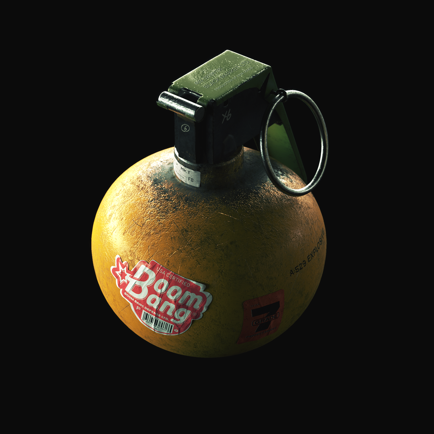 blackmarketfruits叫它手榴弹更贴切