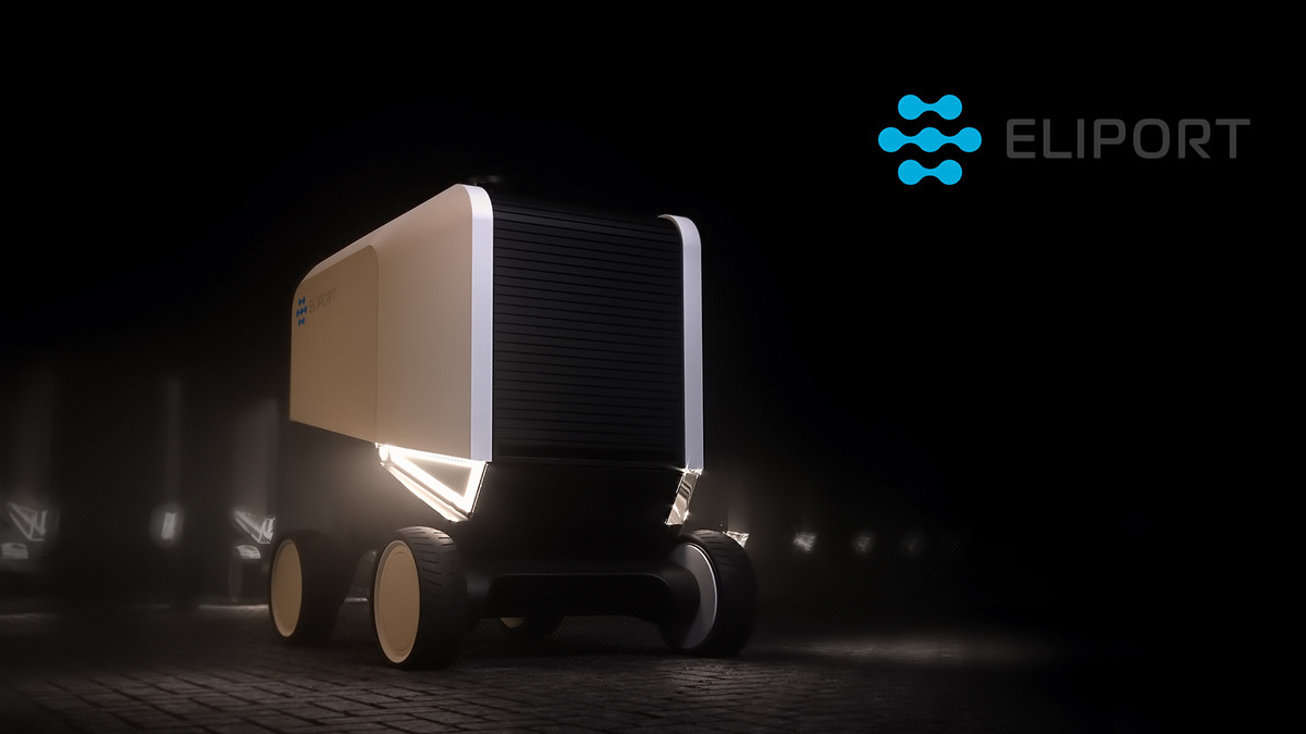 Autonomous，Delivery，robot，Eliport，