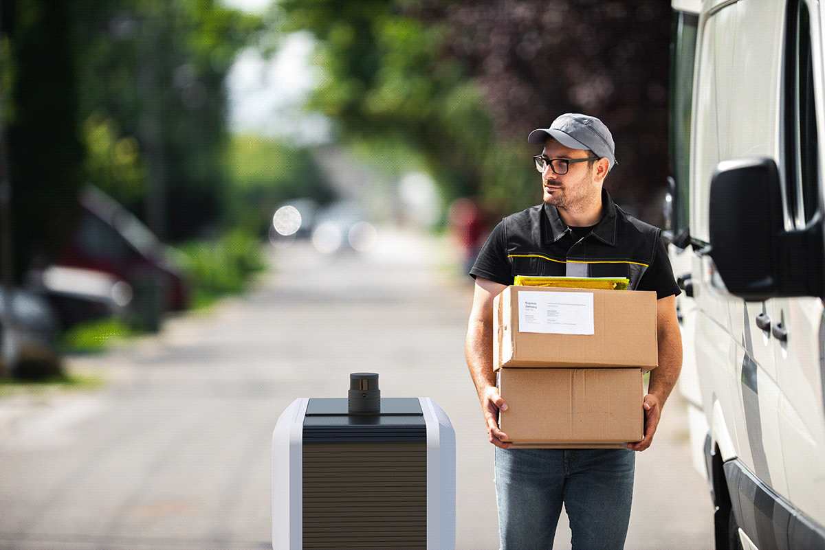 Autonomous，Delivery，robot，Eliport，