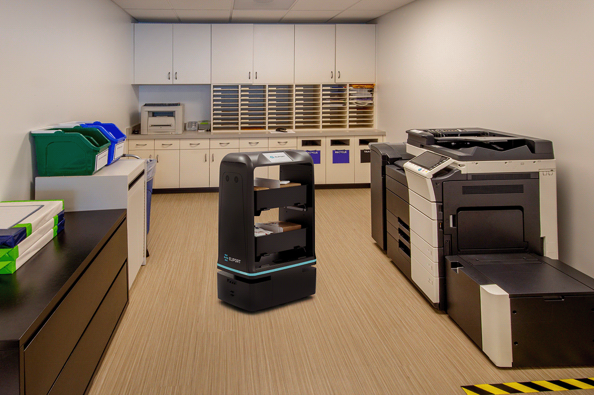 Autonomous，Delivery，robot，Eliport，