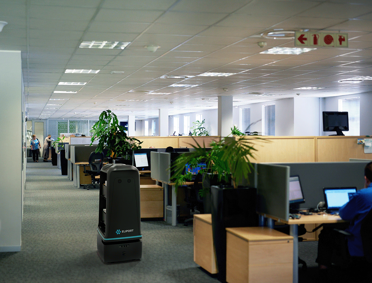 Autonomous，Delivery，robot，Eliport，