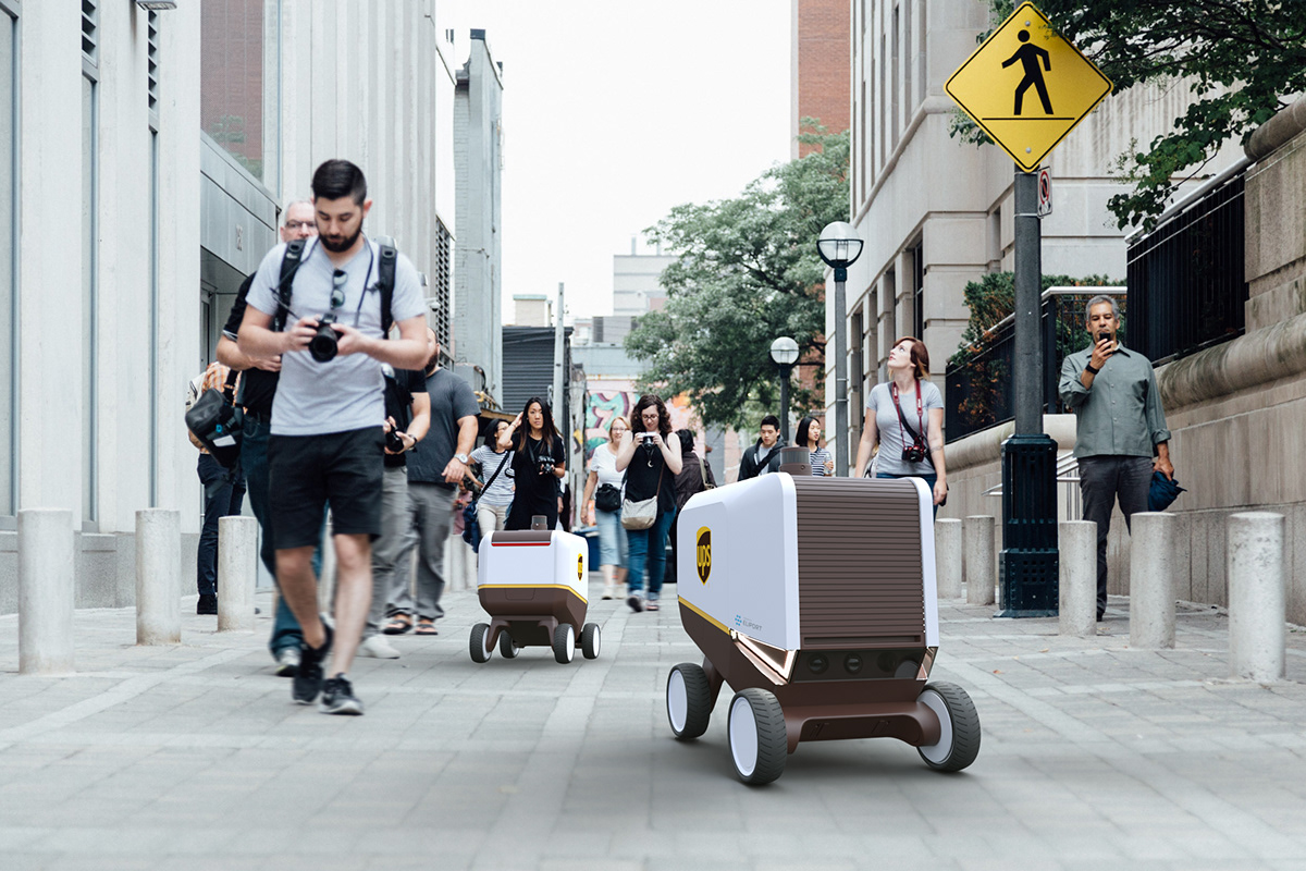 Autonomous，Delivery，robot，Eliport，