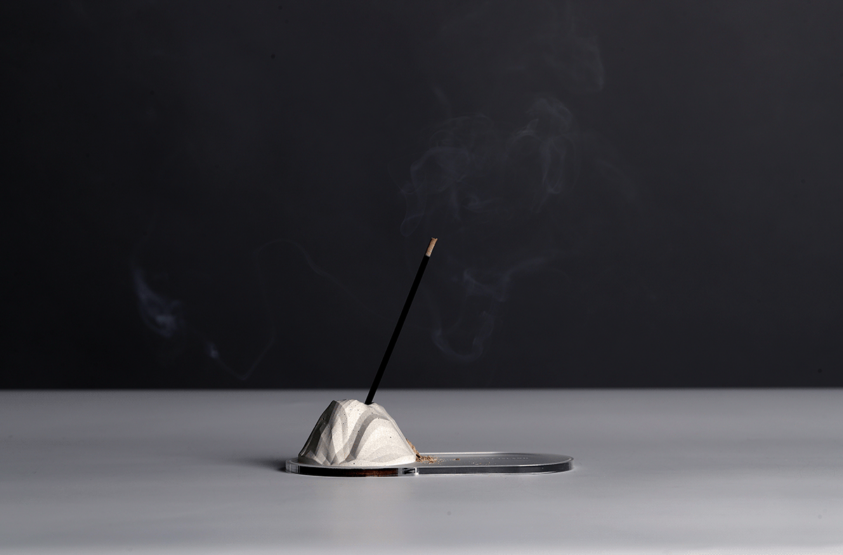 stick holder，Blooming island，smell，Incense burner，Aromatherapy，