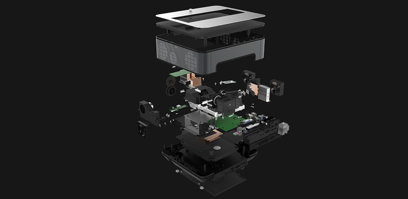 industrial design，Projection，
