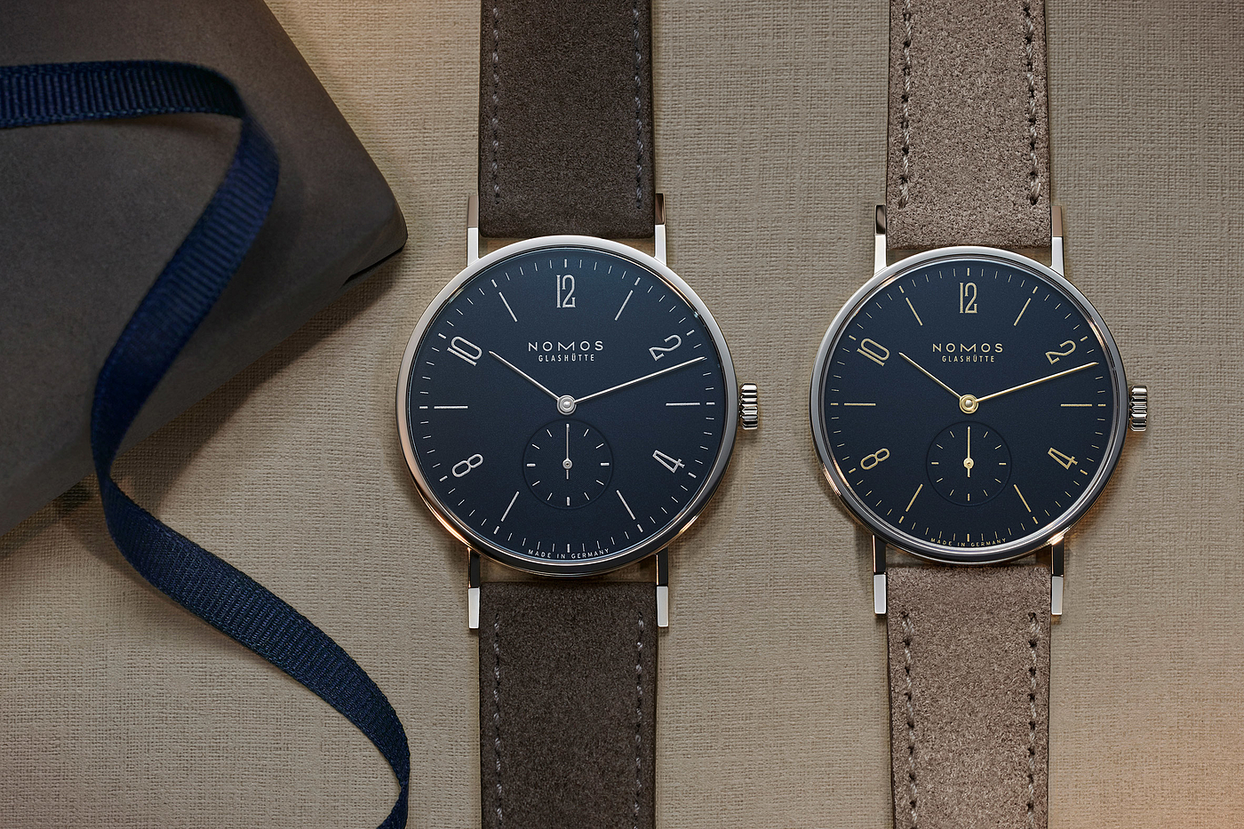 black，Wrist watch，Nomos Glashütte，