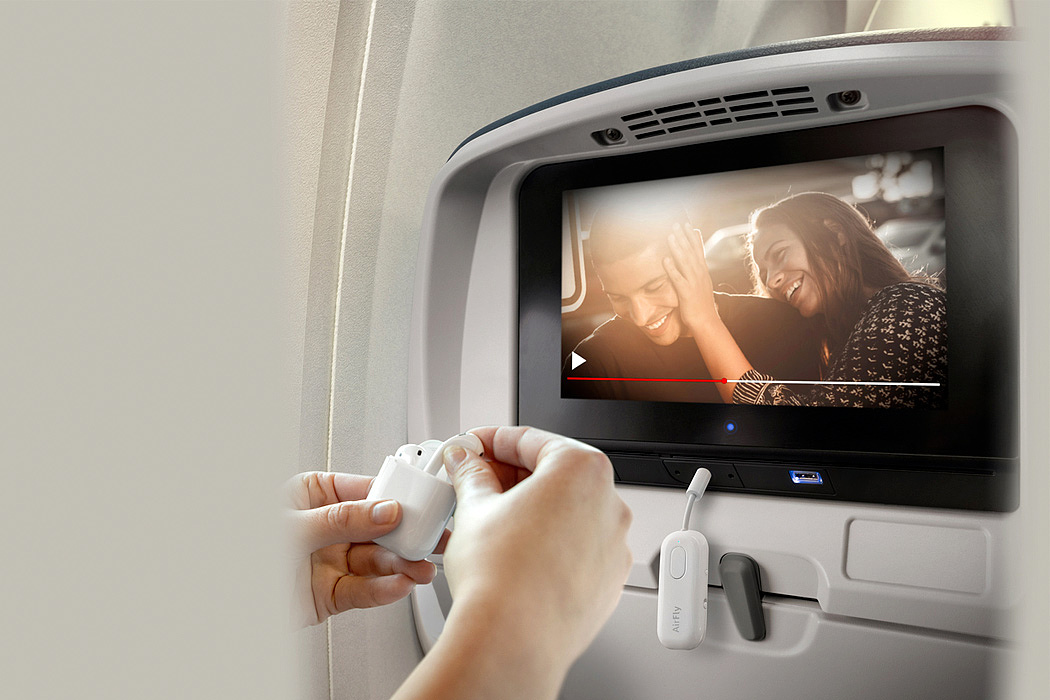 white，Wireless receiver，AirFly Pro，
