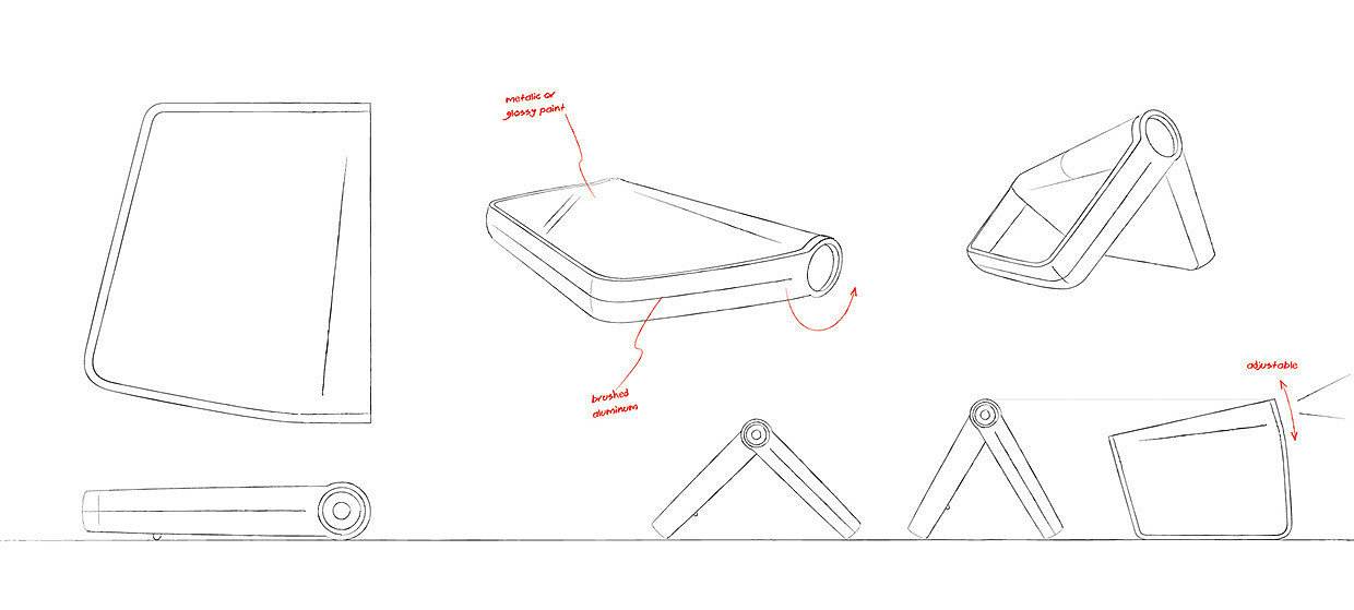 Reprint，industrial design，product design，Projector，wifi，