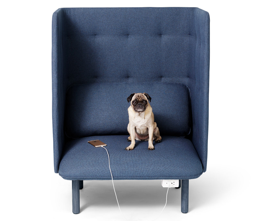 QT privacy lounge chair，Private office，Office Supplies，chair，Chair，