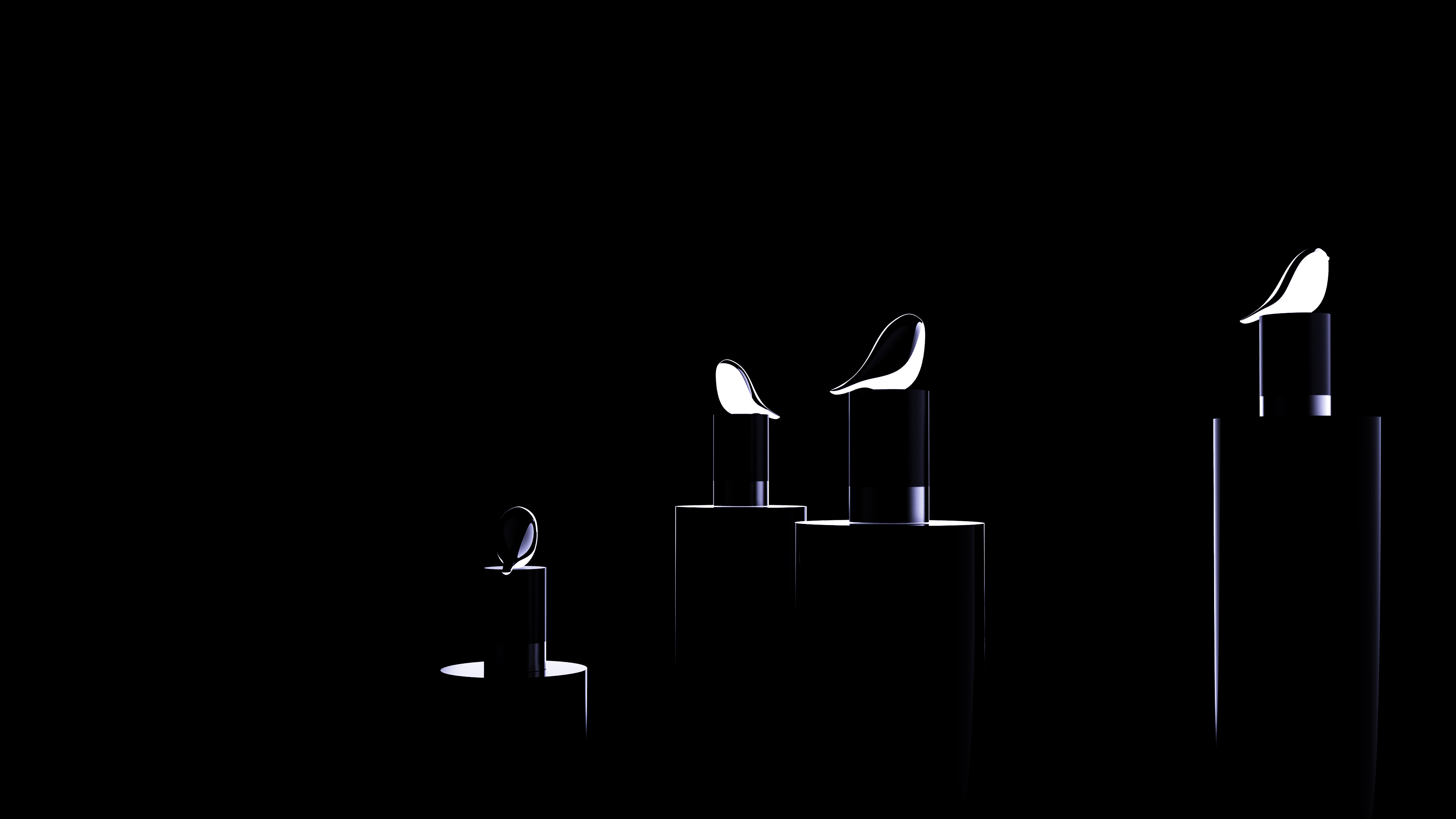 lamp，bird，loudspeaker box，